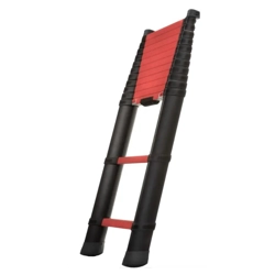 vendita online Scala telescopica 13 gradini ultracompatta rescue line rosso/nera Scale allungabili e trasformabili Esvelt